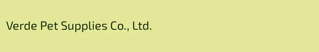 Verde Pet Supplies Co., Ltd.
